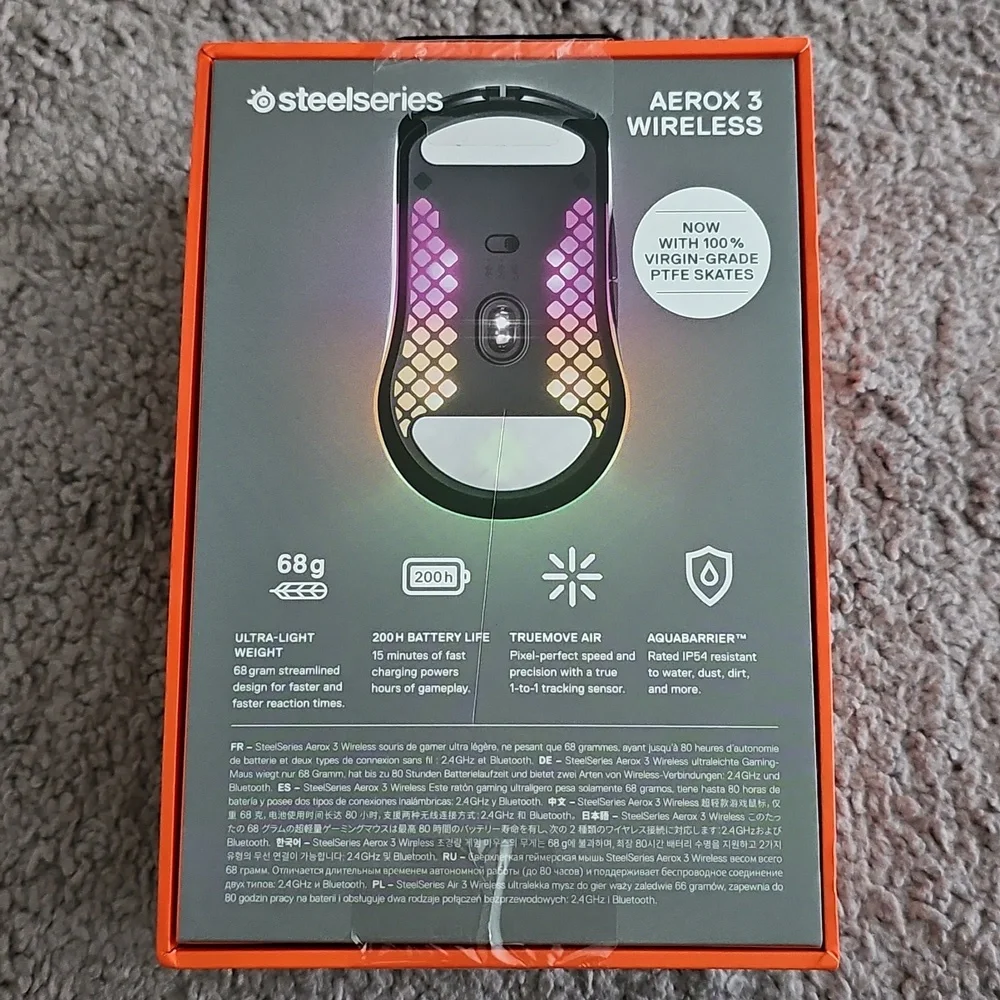 SteelSeries Aerox 3 Wireless Gaming Mouse